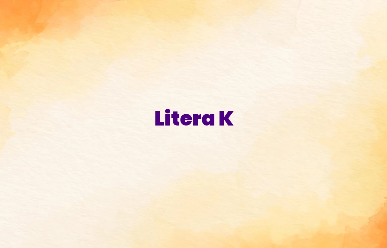 litera k